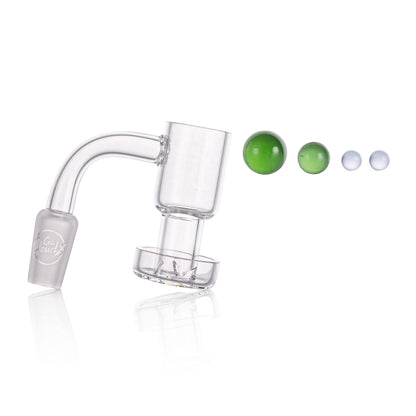 Lollipop QSeries-3 — 14mm Male 90° Quartz Terp Slurper Set