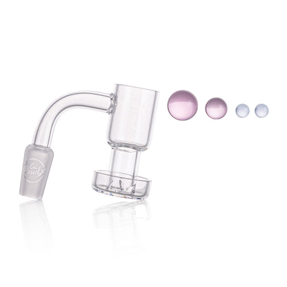 Lollipop QSeries-3 — 14mm Male 90° Quartz Terp Slurper Set