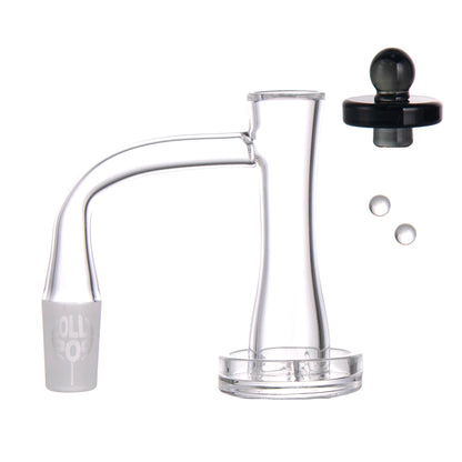 Lollipop QSeries-7 — 14mm Male 90° Quartz Terp Slurper Set