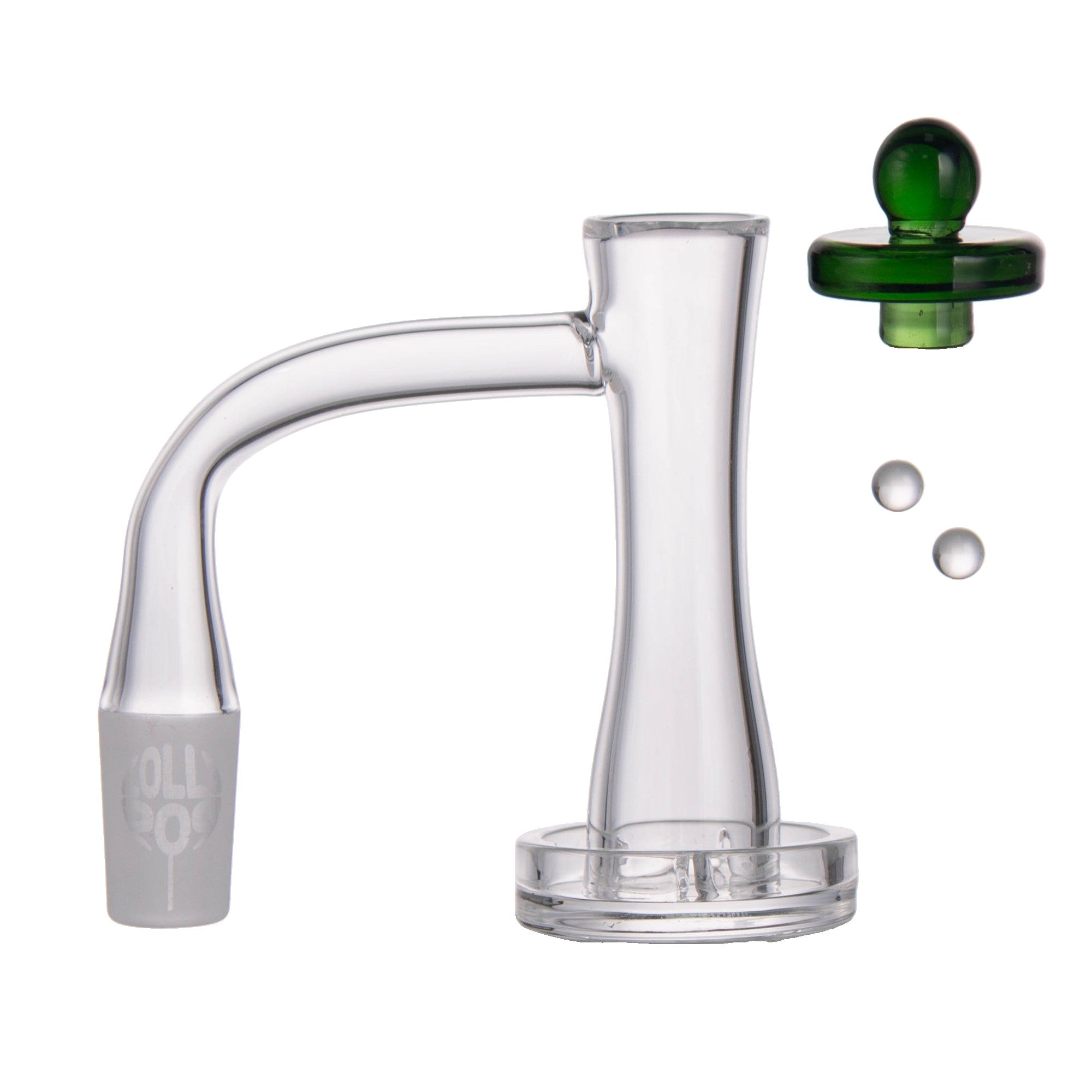 Lollipop QSeries-7 — 14mm Male 90° Quartz Terp Slurper Set