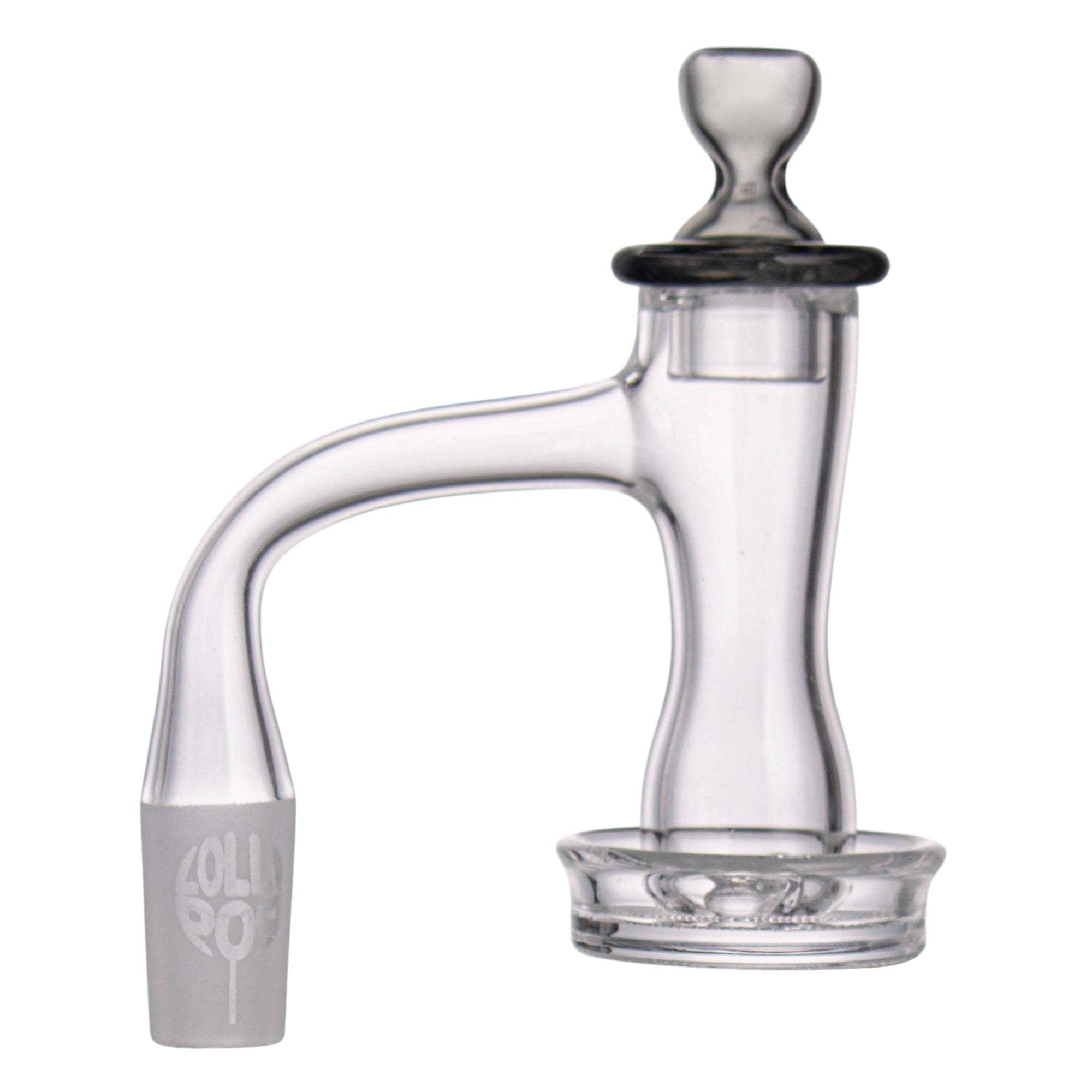 Lollipop QSeries-11 — 14mm Male 90° Fully Welded Quartz Terp Slurper Set