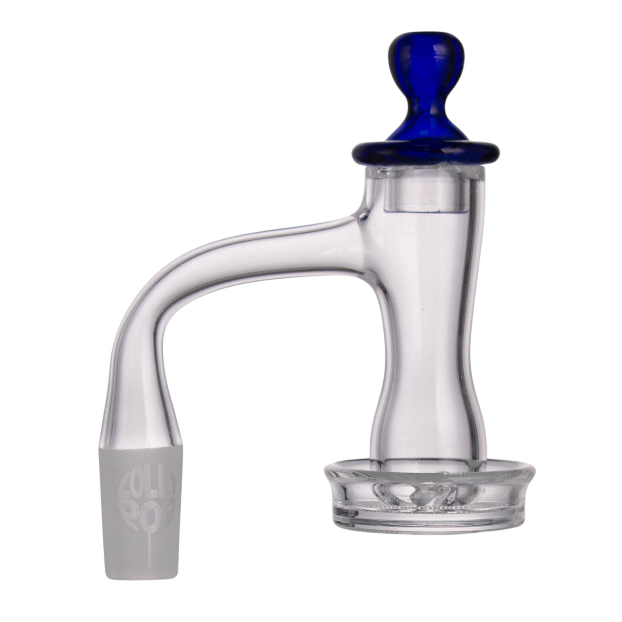 Lollipop QSeries-11 — 14mm Male 90° Fully Welded Quartz Terp Slurper Set