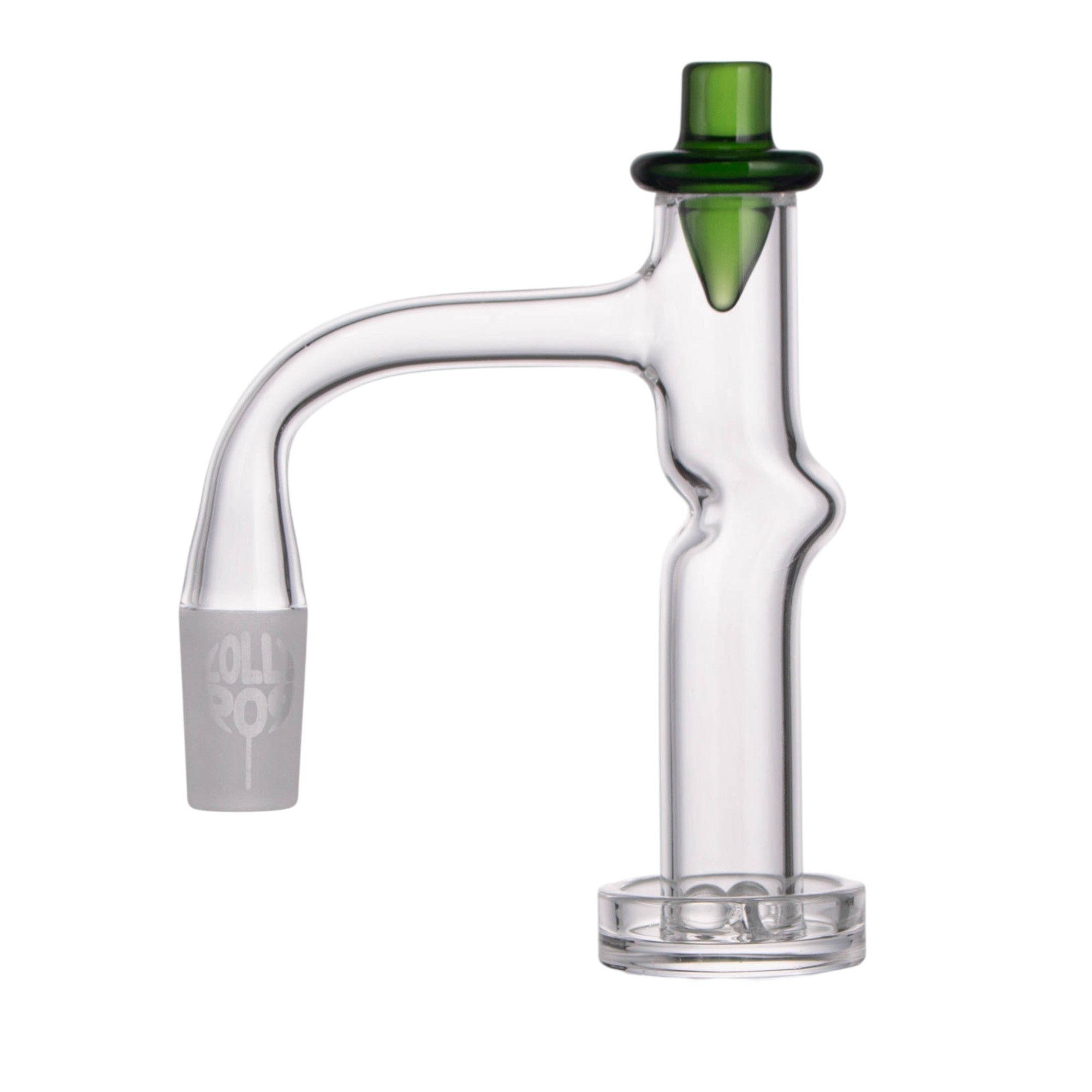Lollipop QSeries-16 — 14mm Male 90° Fully Welded Quartz Terp Slurper Set
