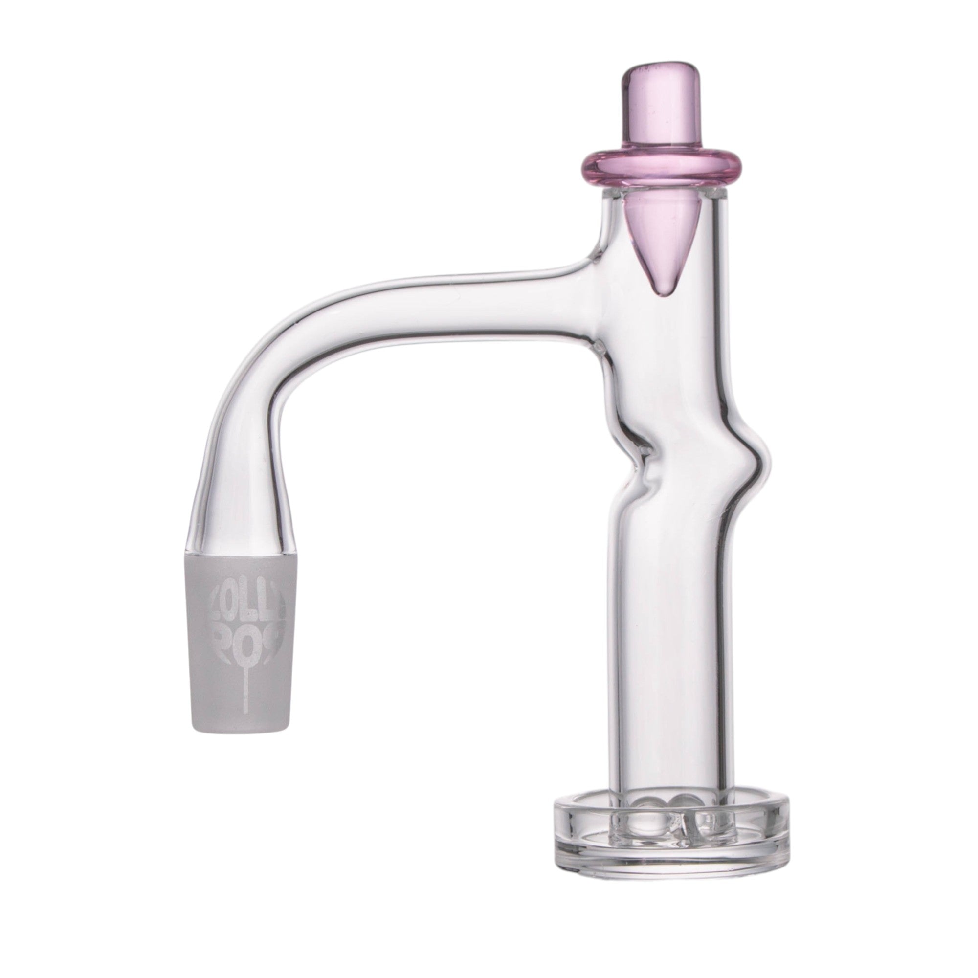 Lollipop QSeries-16 — 14mm Male 90° Fully Welded Quartz Terp Slurper Set