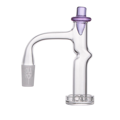 Lollipop QSeries-16 — 14mm Male 90° Fully Welded Quartz Terp Slurper Set
