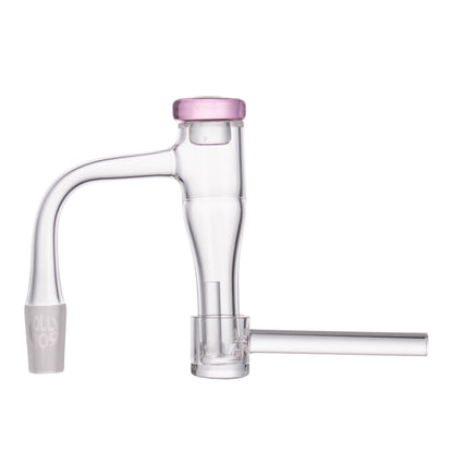 Lollipop QSeries-18 | 14mm Male 90° | Fully Welded Quartz Terp Slurper Banger Set - I Asst Colors