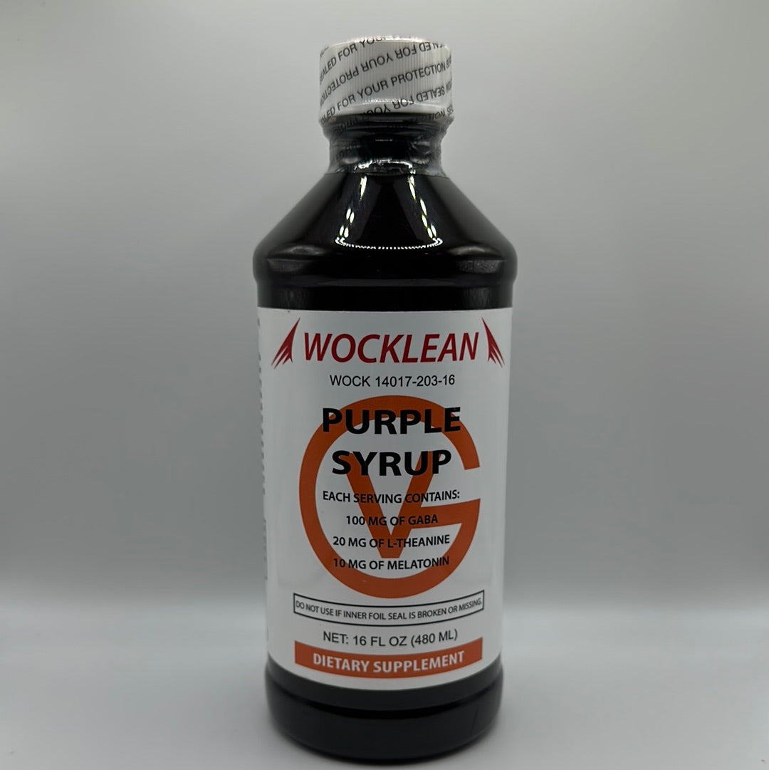 Wock Lean Purple Syrup