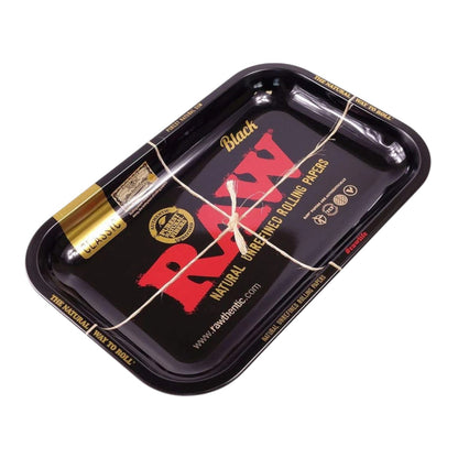 Raw Black Rolling Tray  - 50/Mc