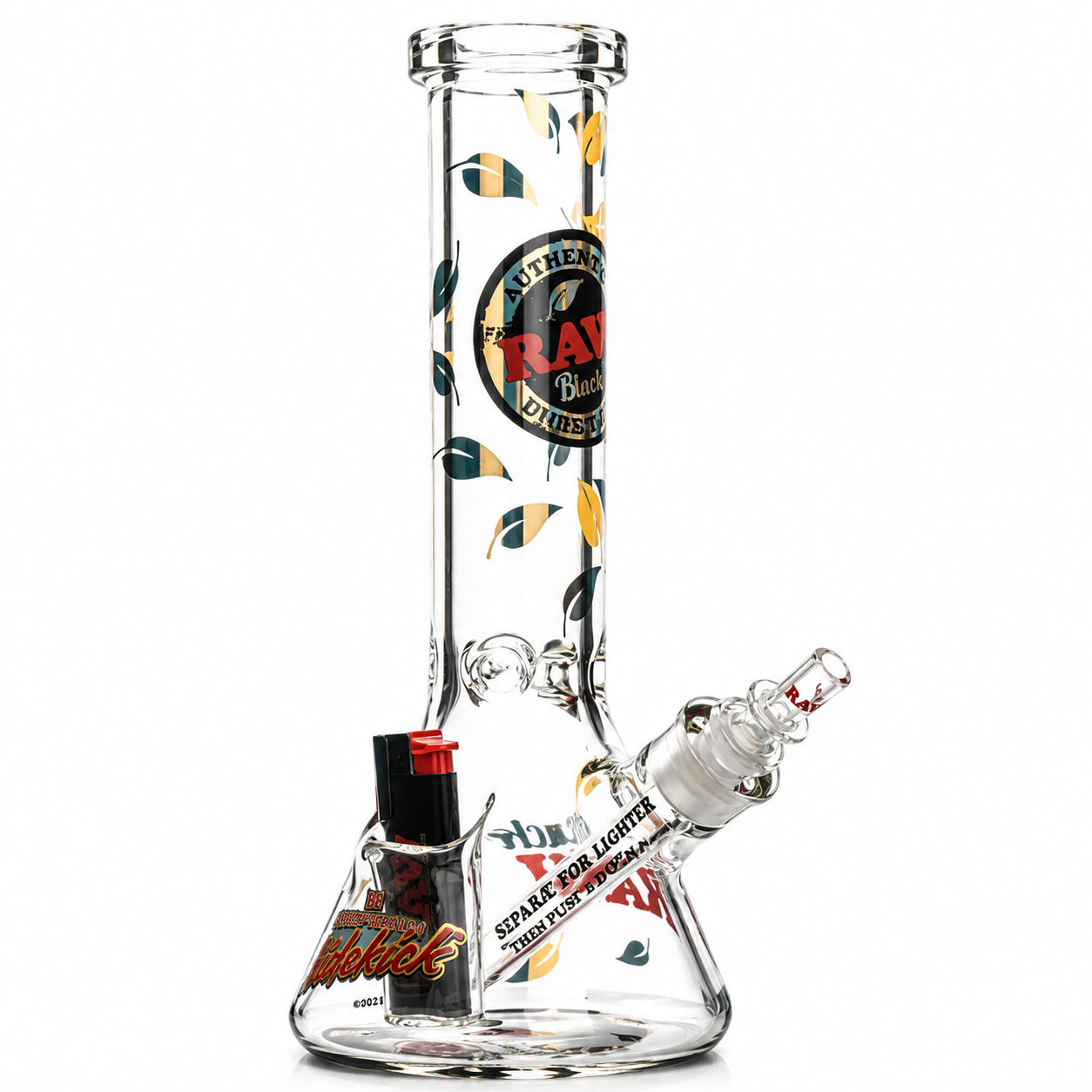 Raw Black Holster Side Kick Water Pipe