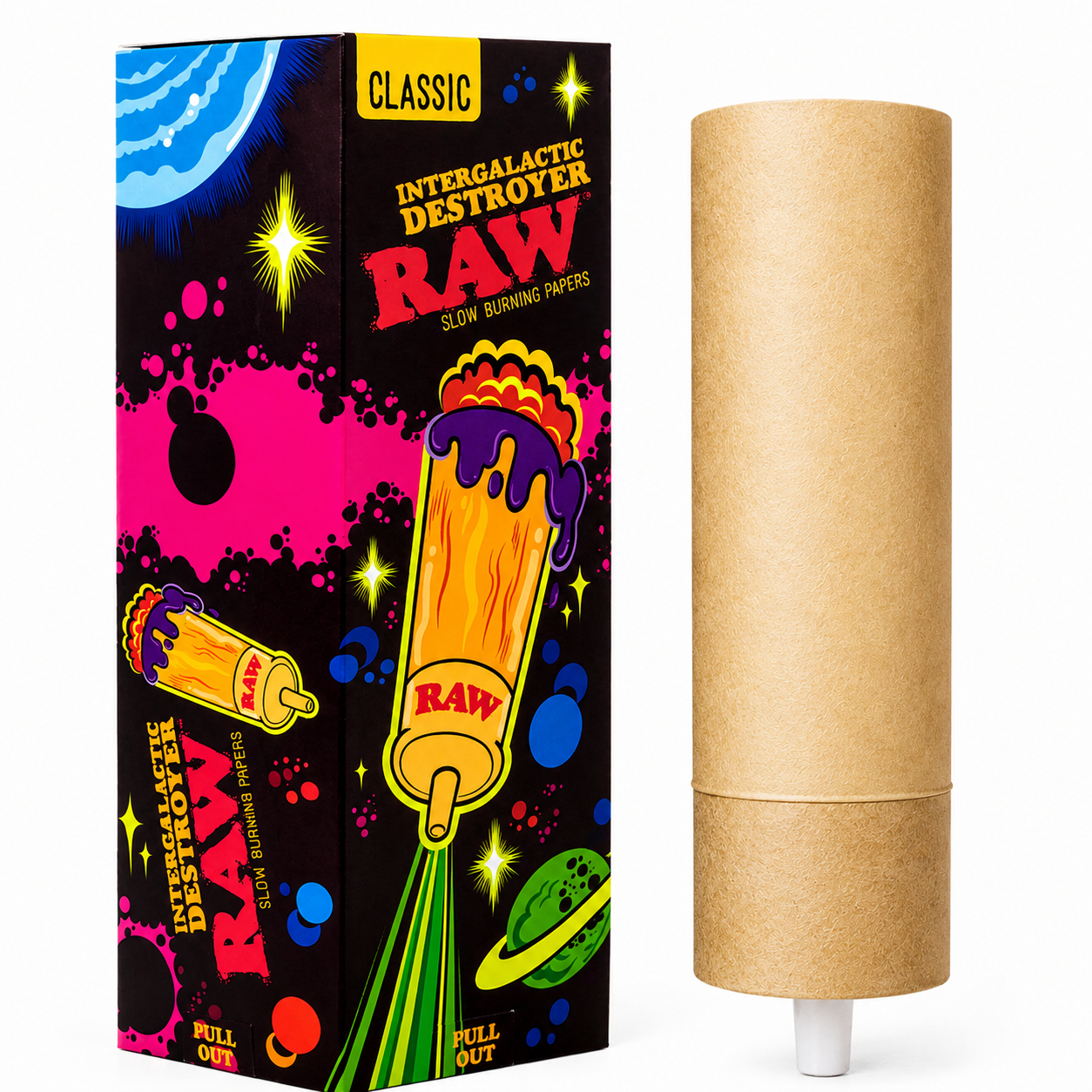 Raw Classic Intergalactic Destroyer 10" Cone 1ct