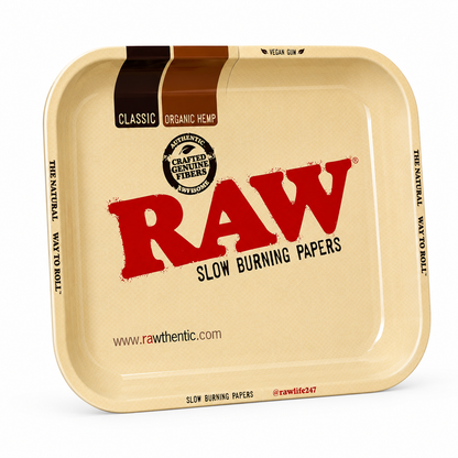 Raw Classic Organic Metal Rolling Tray