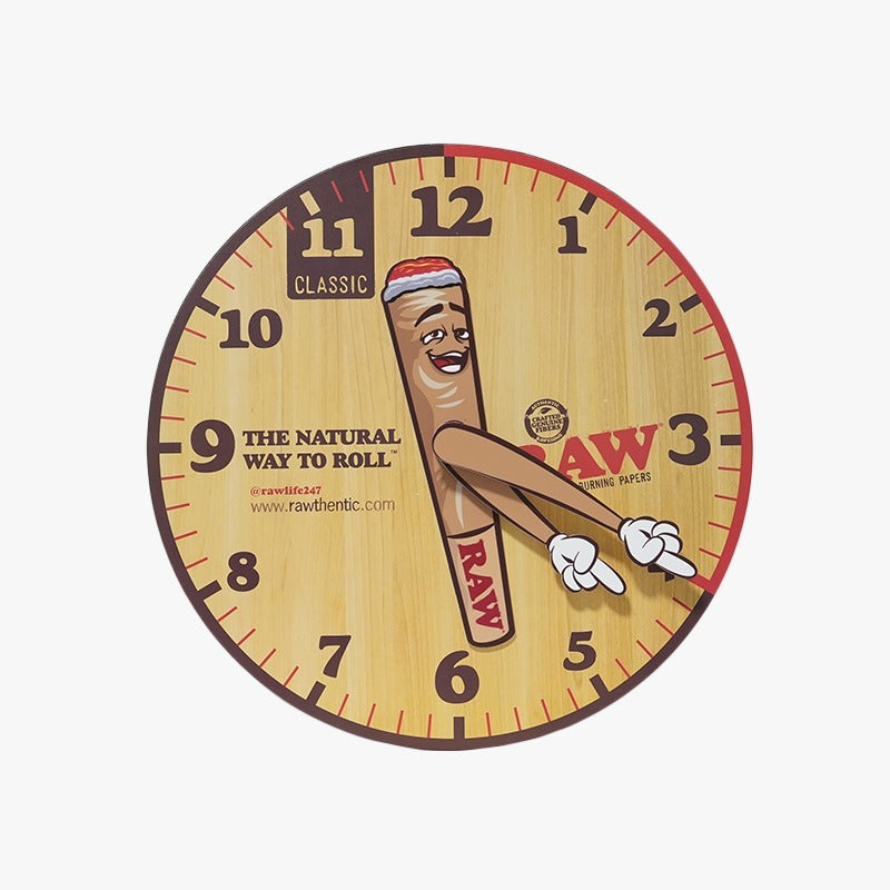 Raw Cone Clock