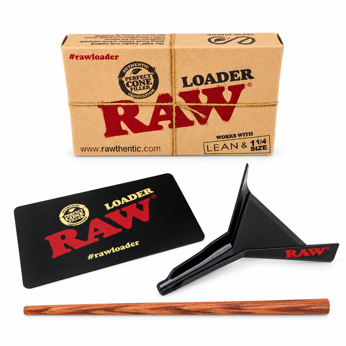 Raw Cone Loader Lean & 1 1/4