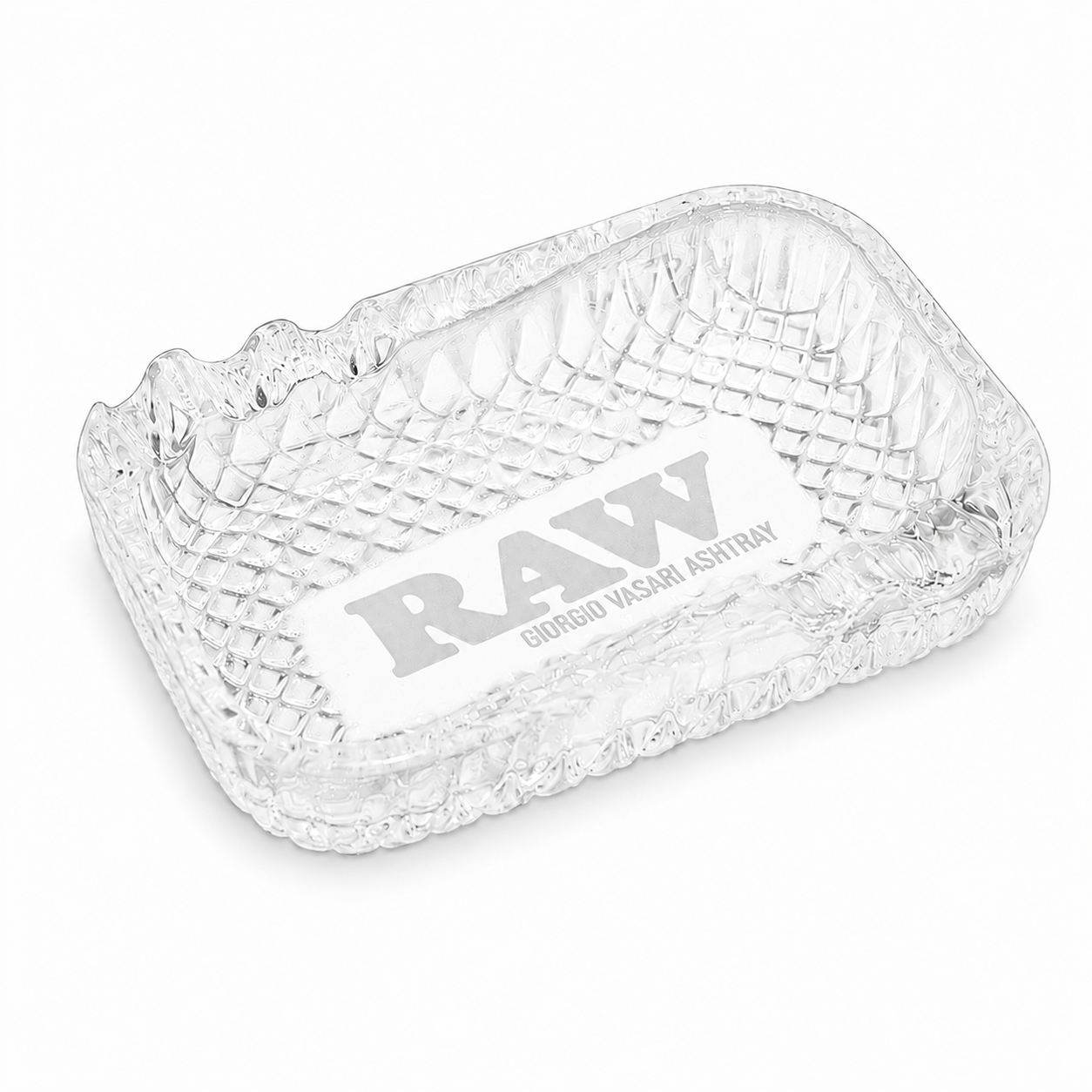 Raw Giorgio Vasari Glass Ashtray
