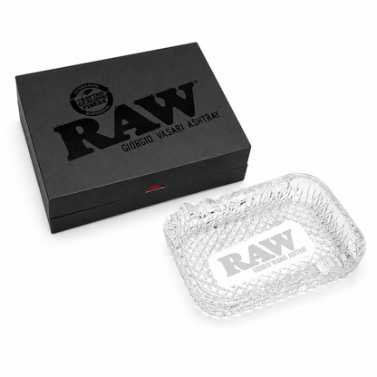 Raw Giorgio Vasari Glass Ashtray