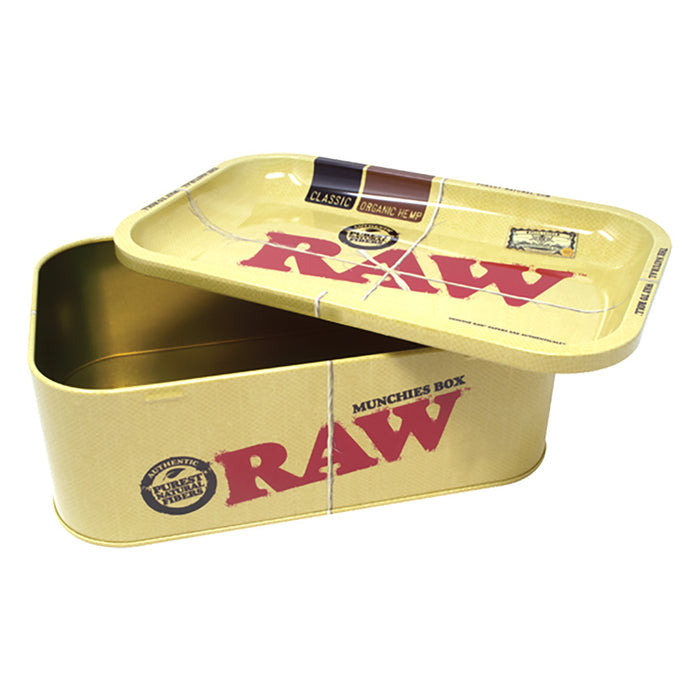 Raw Munchies Box Rolling Tray 12/CS