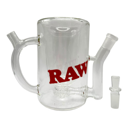 Raw Wake Up & Bake Up Glass Mug