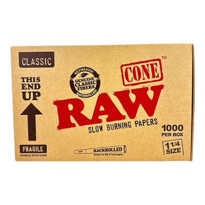 Raw Classic 1 1/4 Bulk Cones