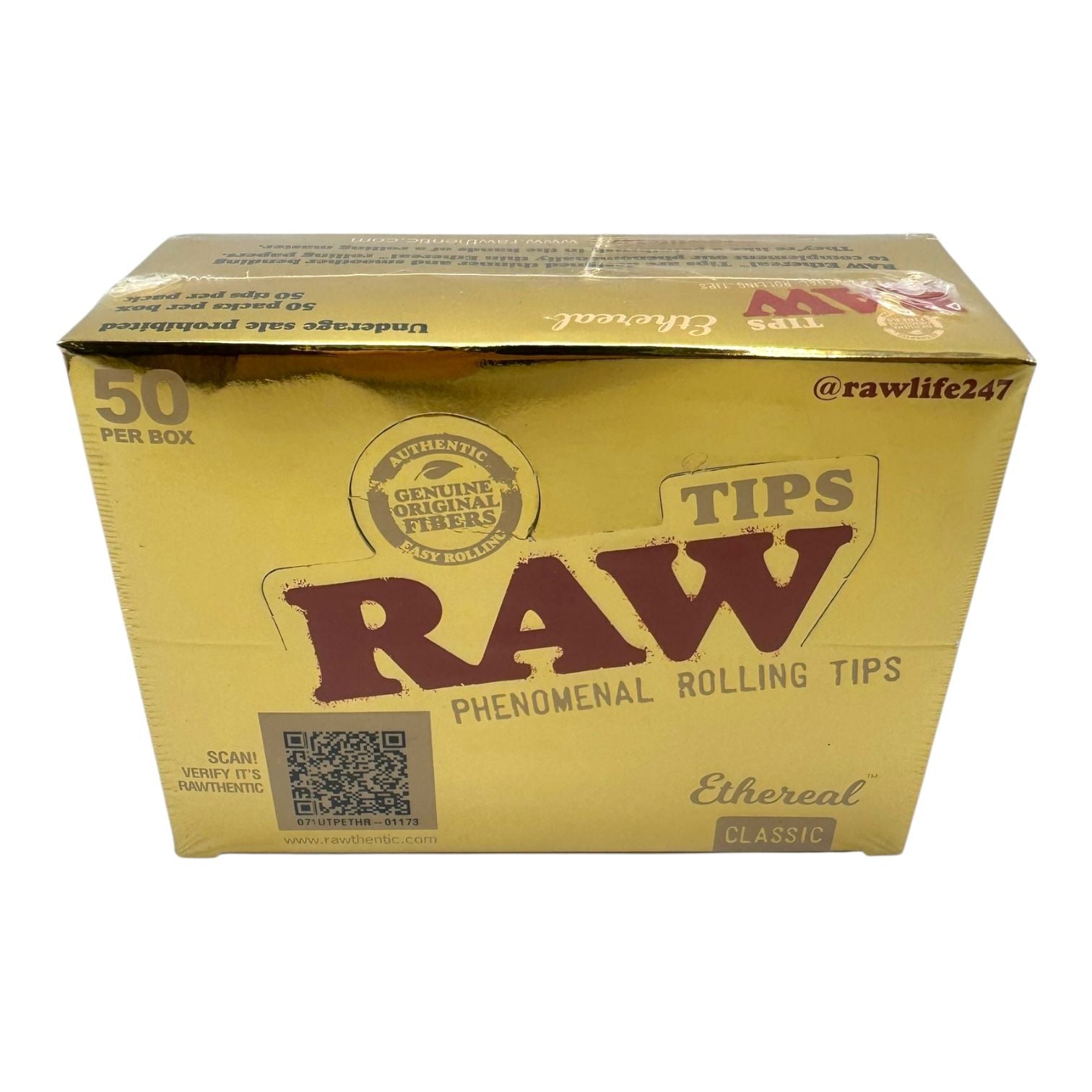  Raw Ethereal Classic Rolling Tips