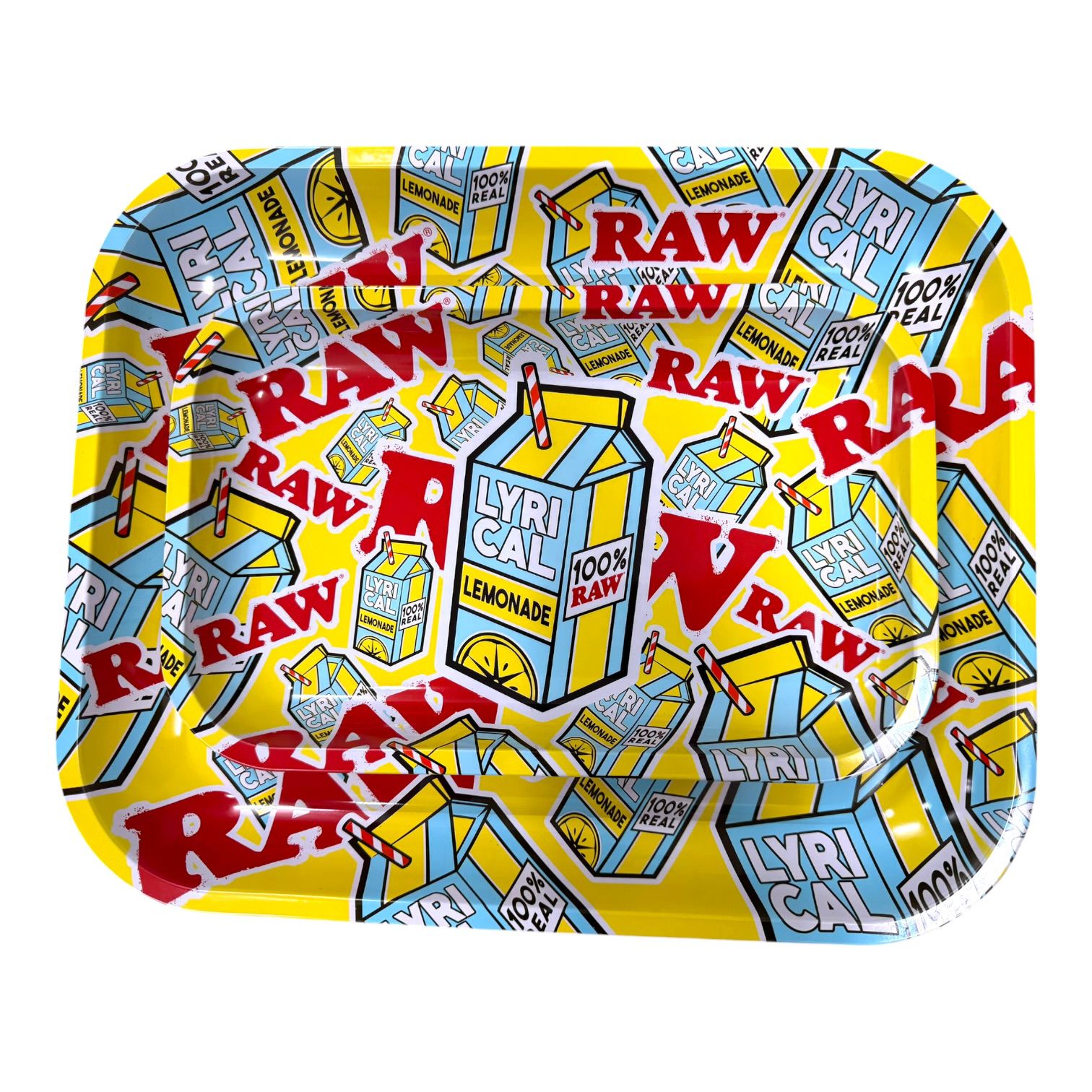 Raw Lyrical Lemonade Rolling Tray - 50/Mc