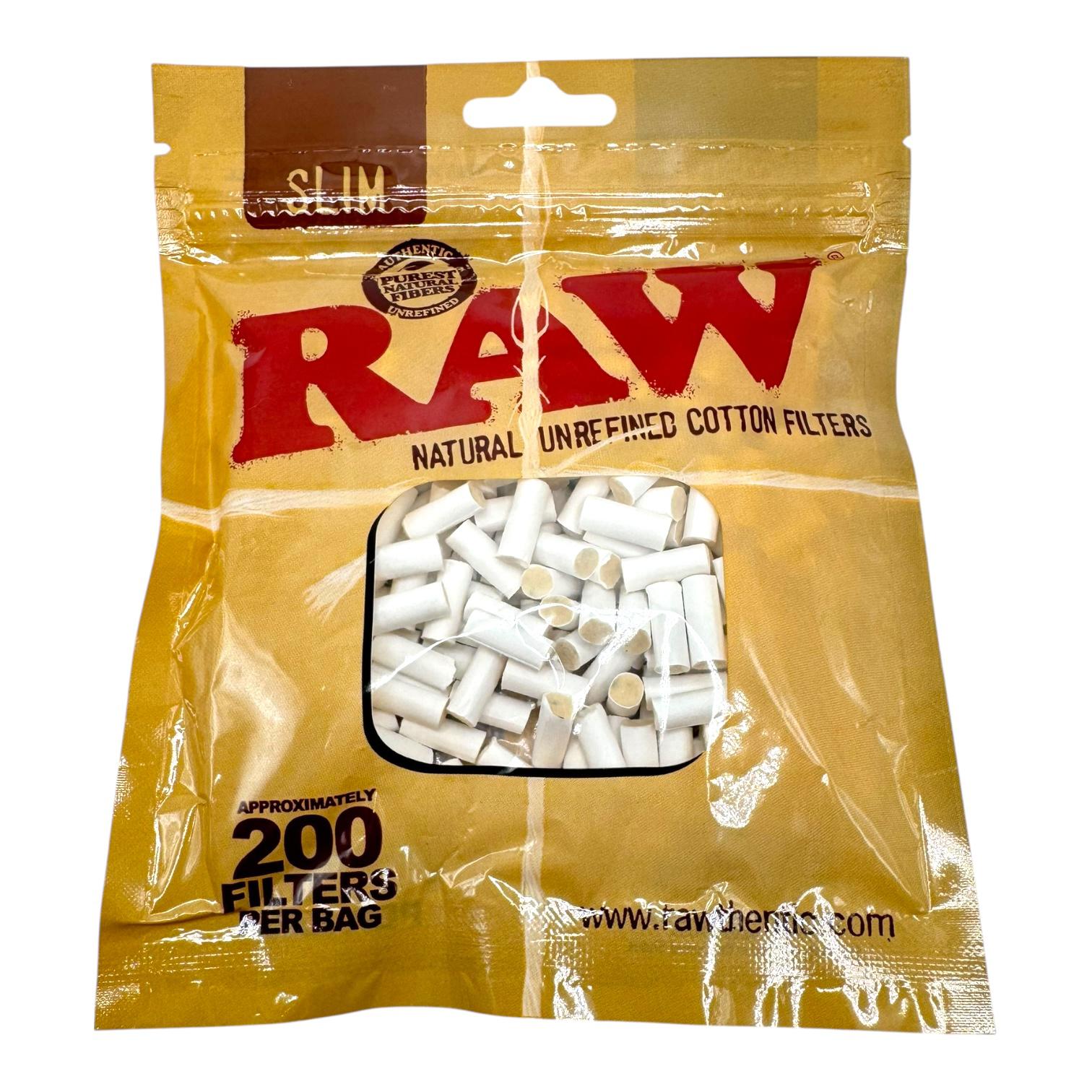 Raw Slim Natural Unrefined Cotton