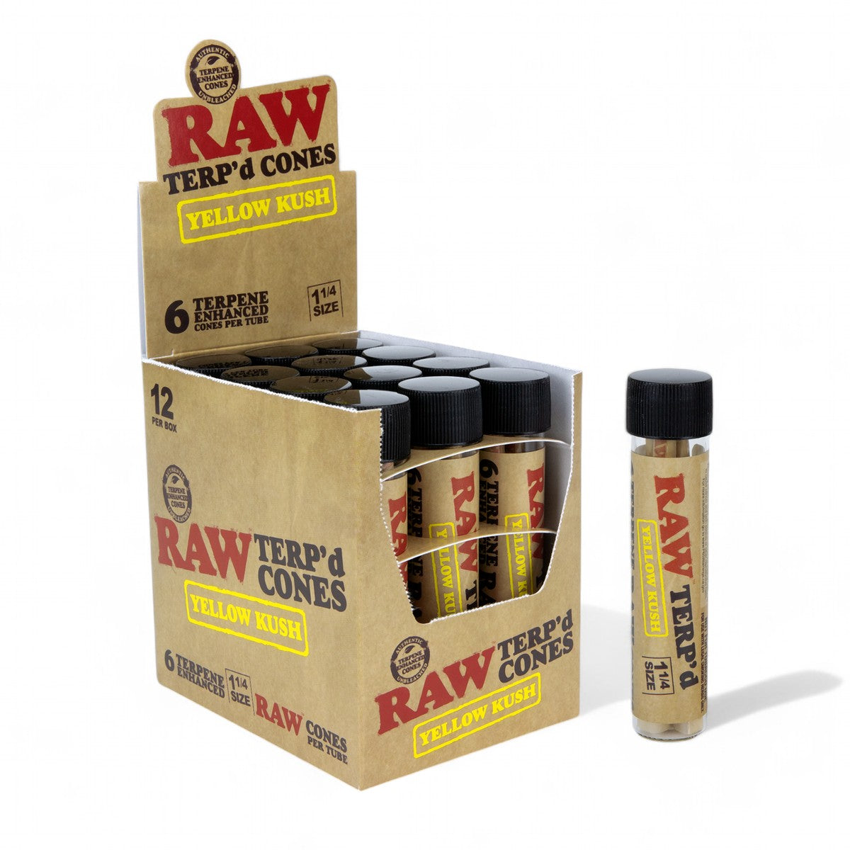 Raw Terp'd Cones