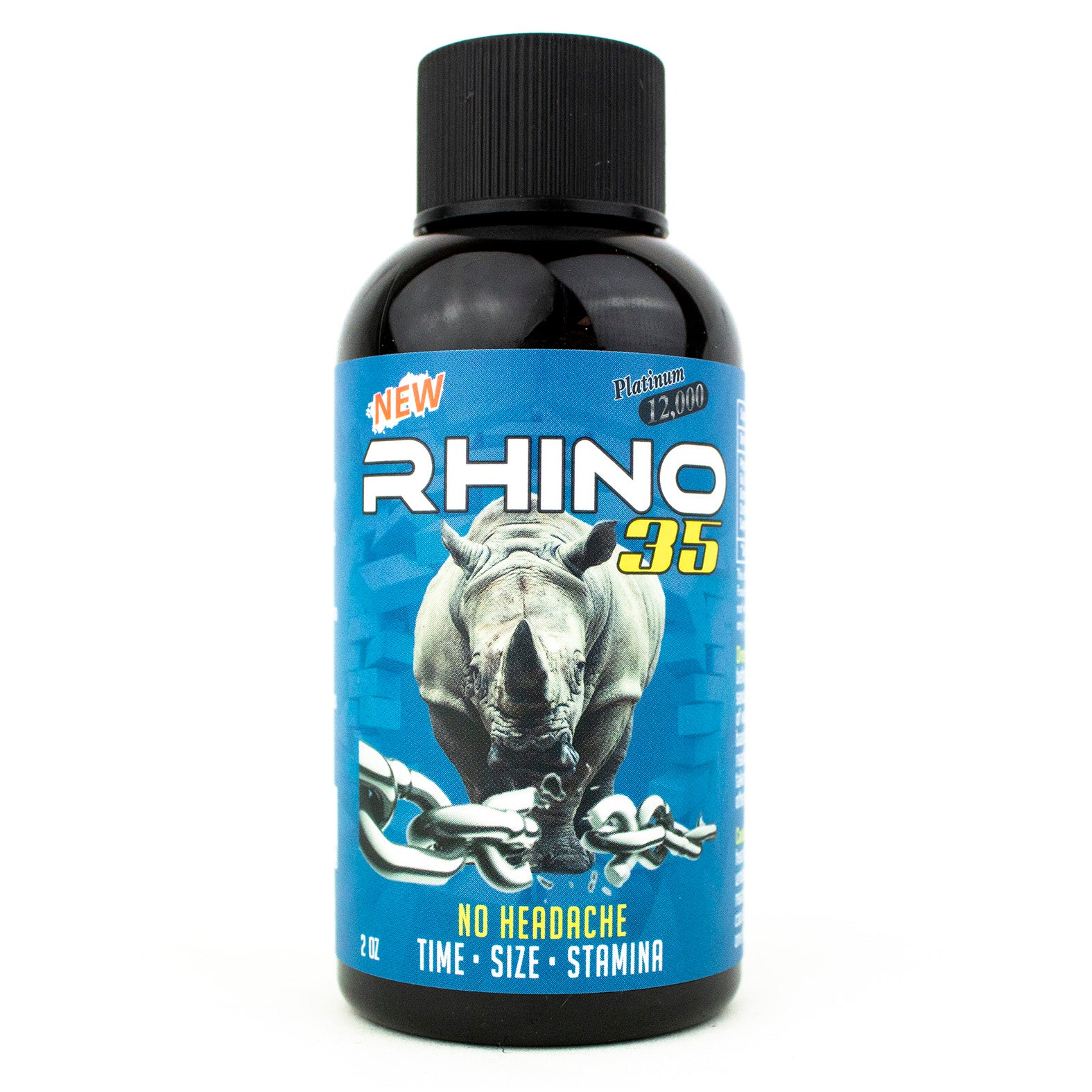 Rhino Platinum 35 12000 50ml Shot I 12pcs/Dis I 6Dis/Cs I 24Dis/MC