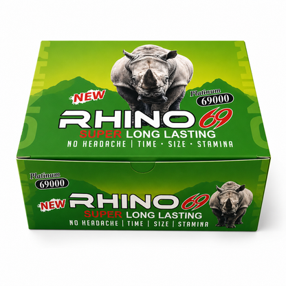 Rhino 69 Green 50ml shot I 12pcs/Dis I 6Dis/Cs I 24Dis/MC
