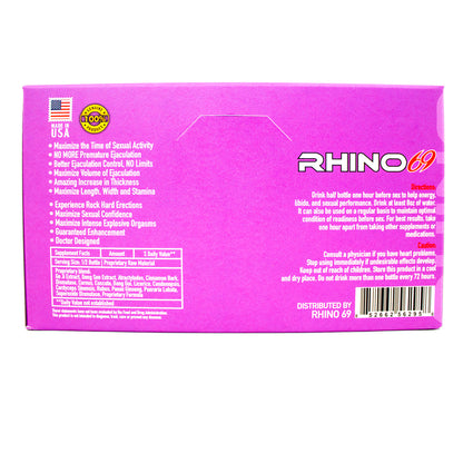Rhino 69 Purple Male Enhancement Shot (12ct Display)