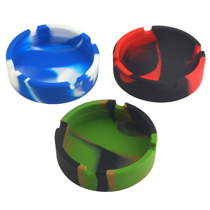 Round Silicone Ashtray