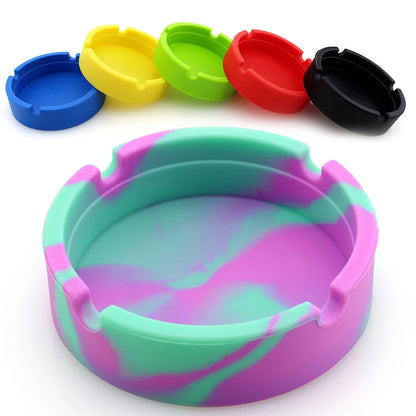 Round Silicone Ashtray