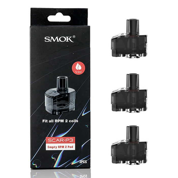 SMOK FIT All RPM 2 Coils SCAR-P3 Empty RPM 2 Pod 5.5ml (Pack of 3)