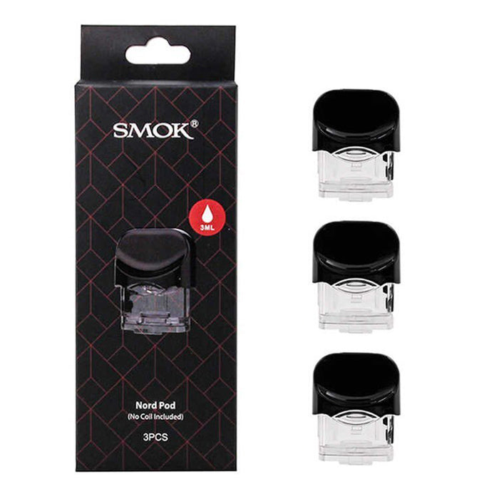 SMOK Nord Pod 3ml (No Coil Included) (Pack of 3)