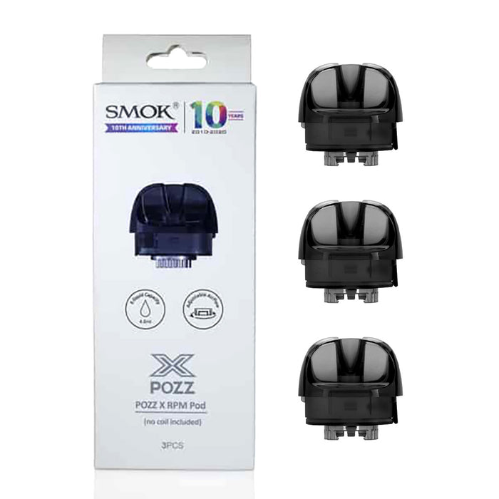 SMOK Pozz X RPM Pod No Coil Included 4.5ml (Pack of 3)