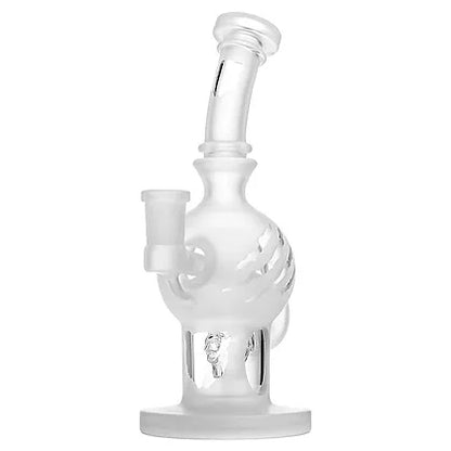 Sandblasted Quartz Sphere Box