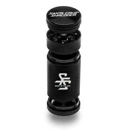 Santa Cruz Shredder Aluminum 4 Piece Small Herb Grinders (TRAVELER)