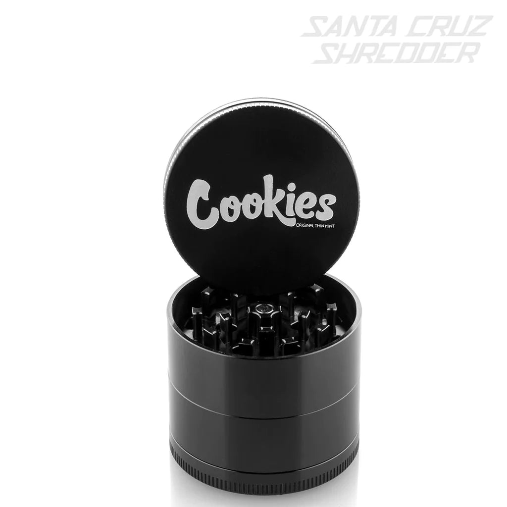 Santa Cruz Shredder x Cookies 4 Piece Grinder sold as single count (30pcs/cs)