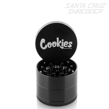 Santa Cruz Shredder x Cookies 4 Piece Grinder sold as single count (30pcs/cs)