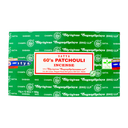 Satya15g Incense (12 Packs per Display)