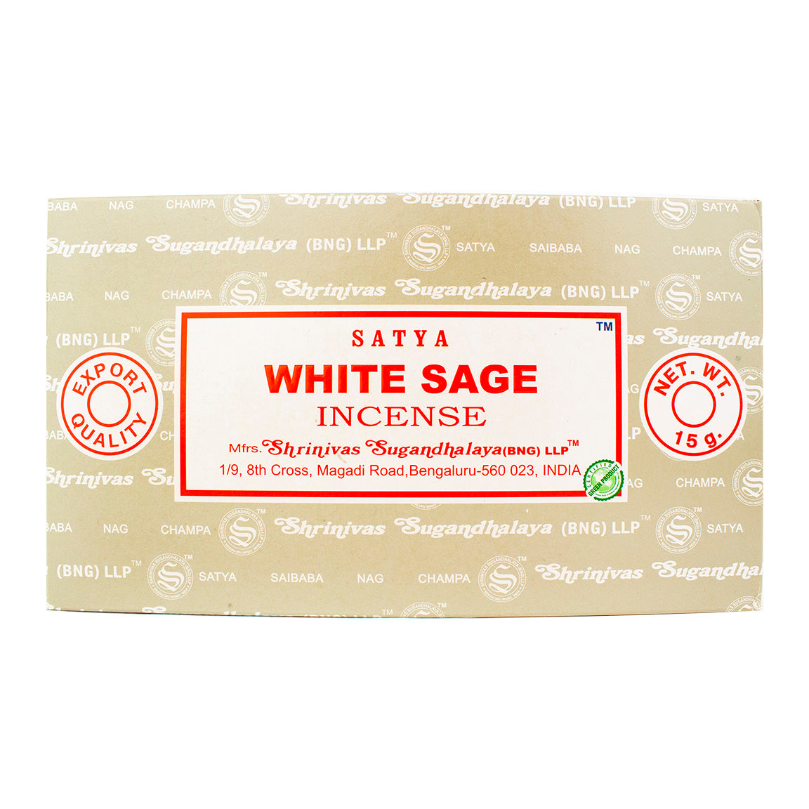 Satya15g Incense (12 Packs per Display)