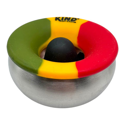 Silicon Stainless Steel Kind Ash Cache (Assorted Colors)