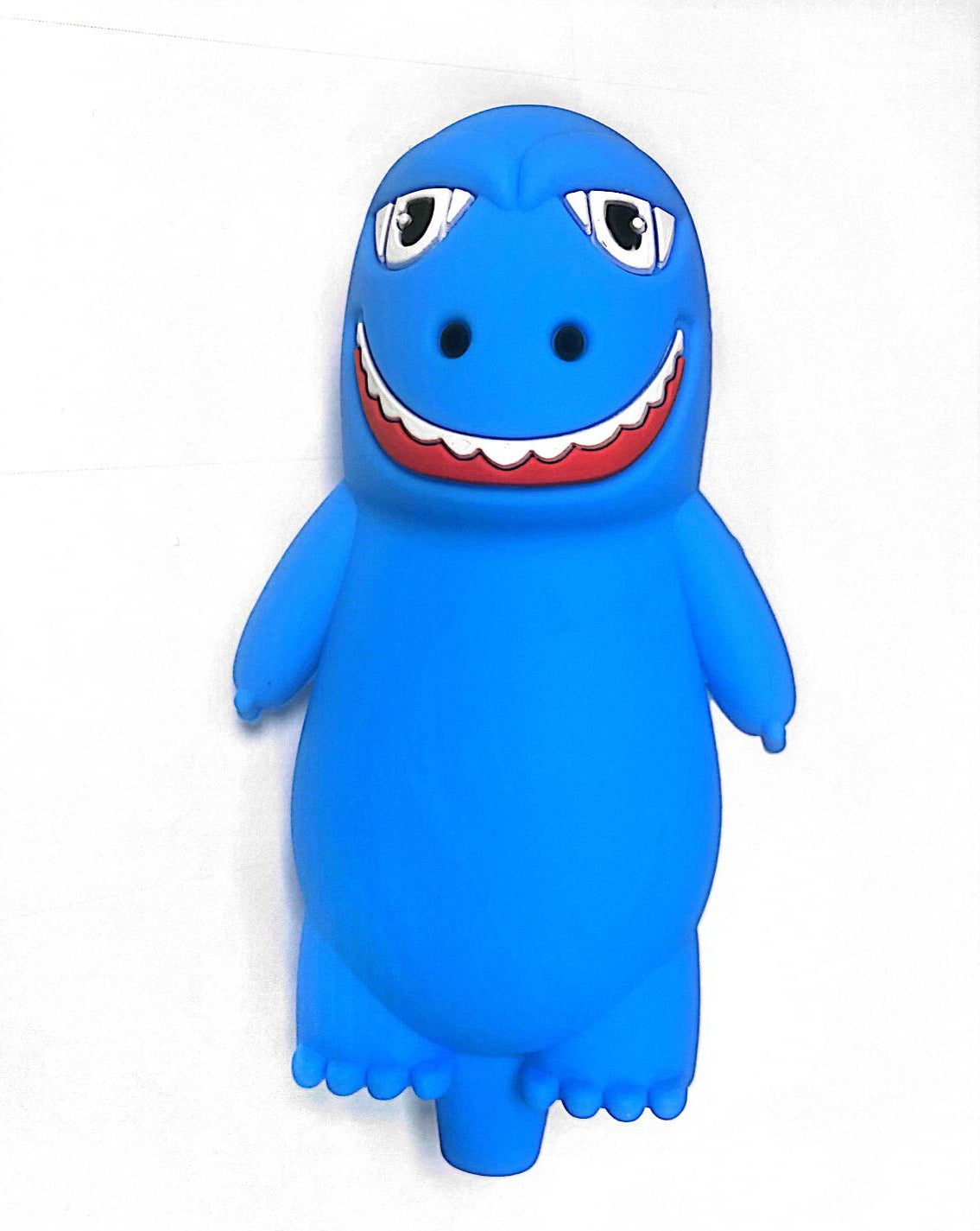 Silicone Cartoon Godzilla Hand Pipe With Glass (Assorted Colors)