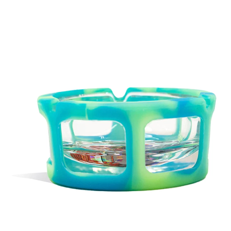 Silicone Lined Glass Ashtray by The Sticker Cartel