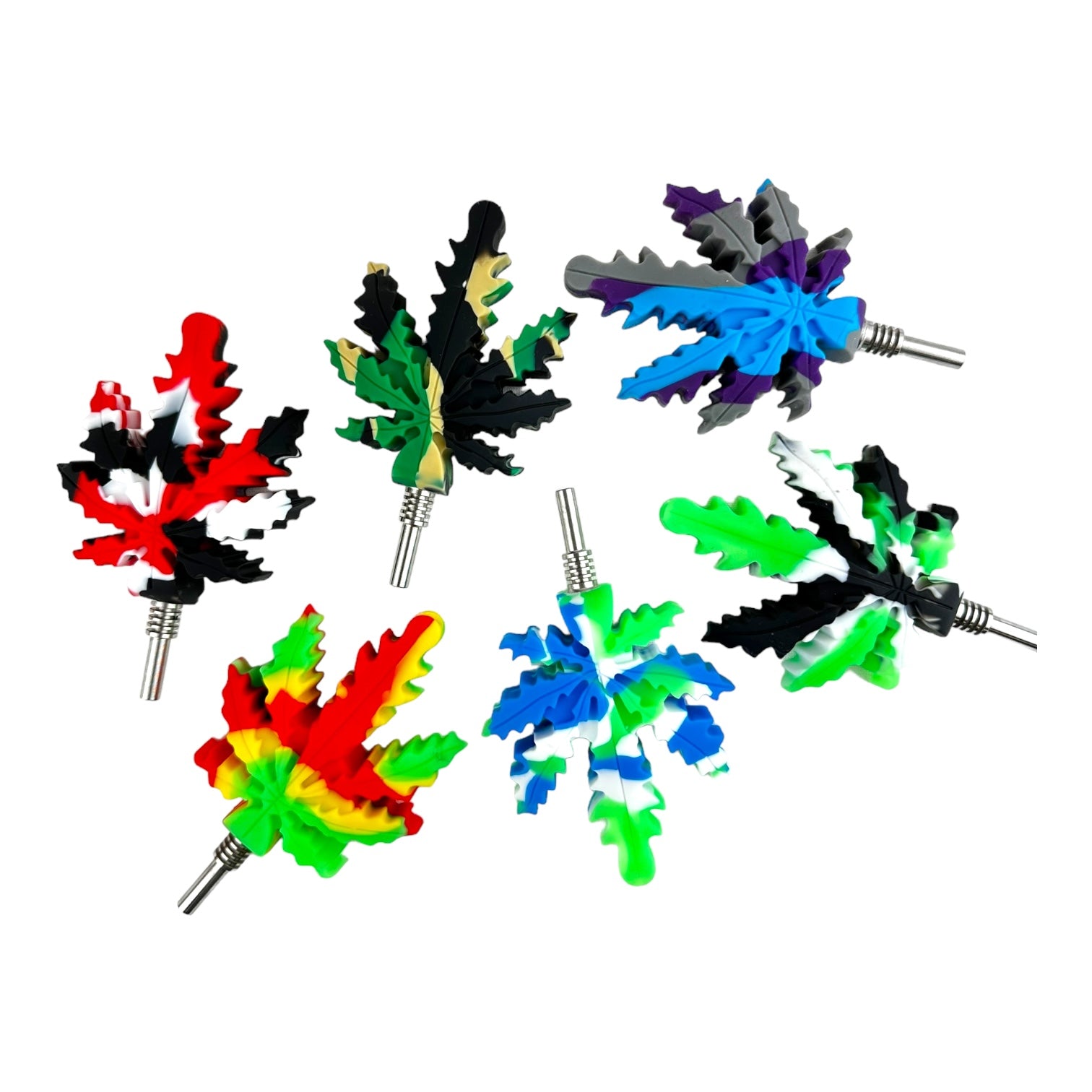 Silicone Nectar Collector Leaf Shape