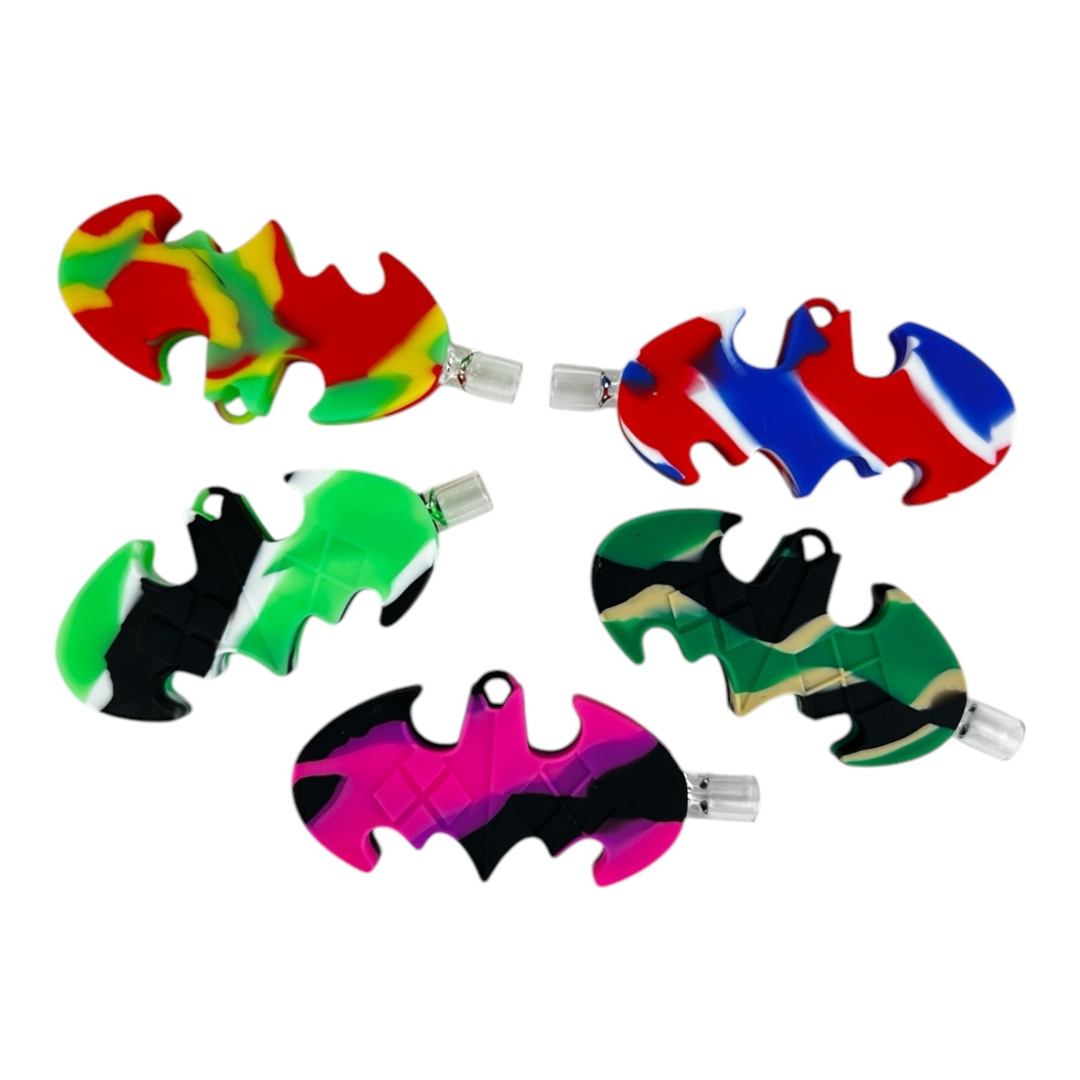 Silicone Nectar Collector with Glass Tip