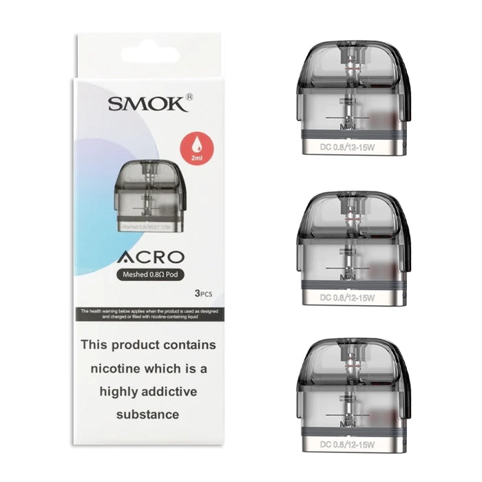 Smok Arco Meshed 0.8 Pods 2ml (Pack of 3)