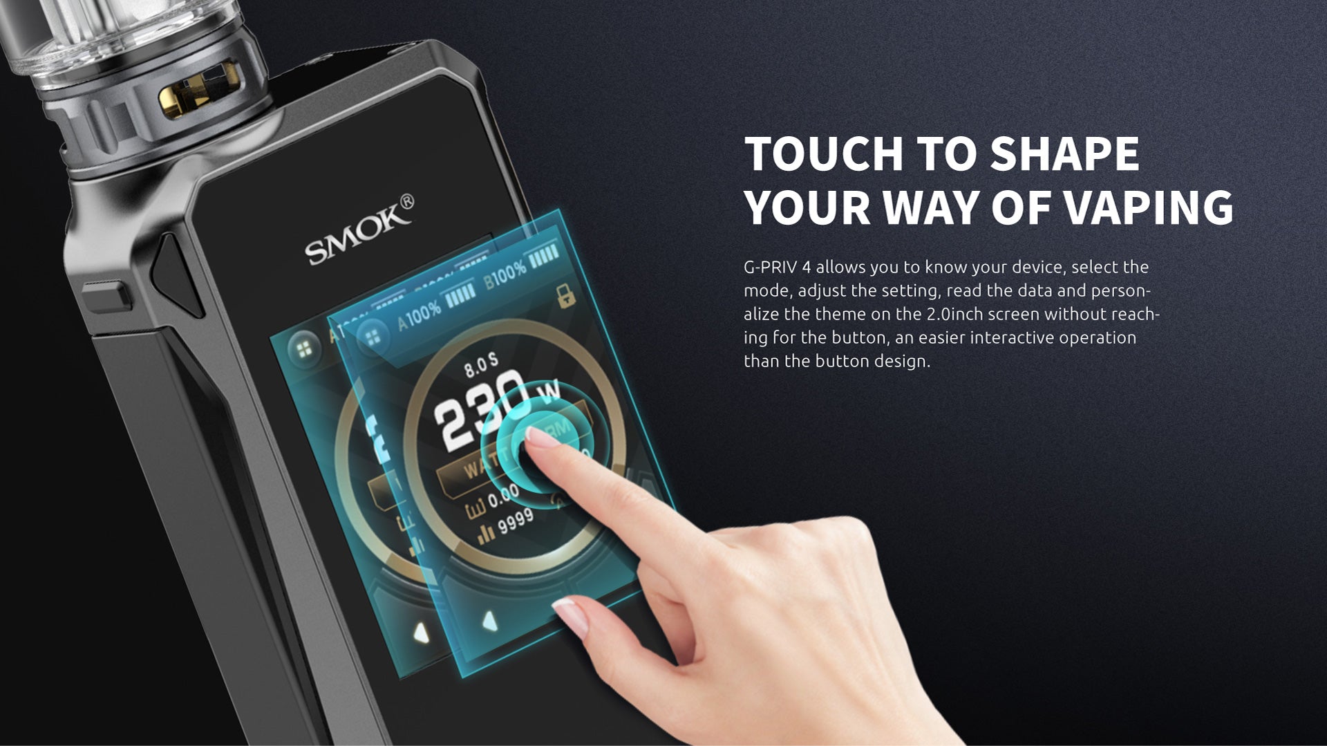 Smok G-PRIV 4 230W Starter Kit