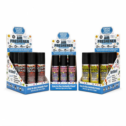 Smoke Odor Exterminator 1.0 Oz  Car Freshener -12pc Display