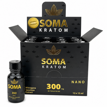 Soma 300mg 15ml Nano Shot 12 Bottles / Display | 12 Displays / Case