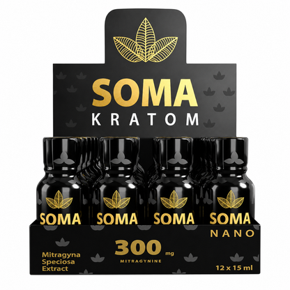Soma 300mg 15ml Nano Shot 12 Bottles / Display | 12 Displays / Case